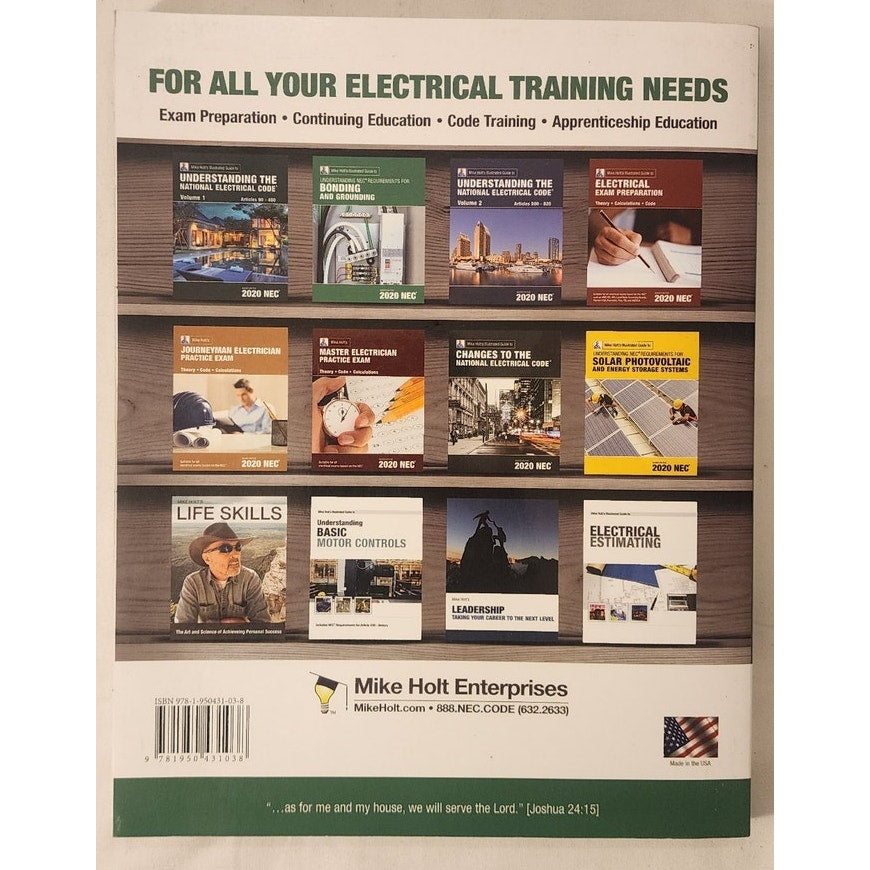 Mike Holt Understanding NEC Bonding & Grounding 2020 Edition – Very Good