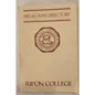 1987 Ripon College Alumni Directory + Original President’s Letter – Good