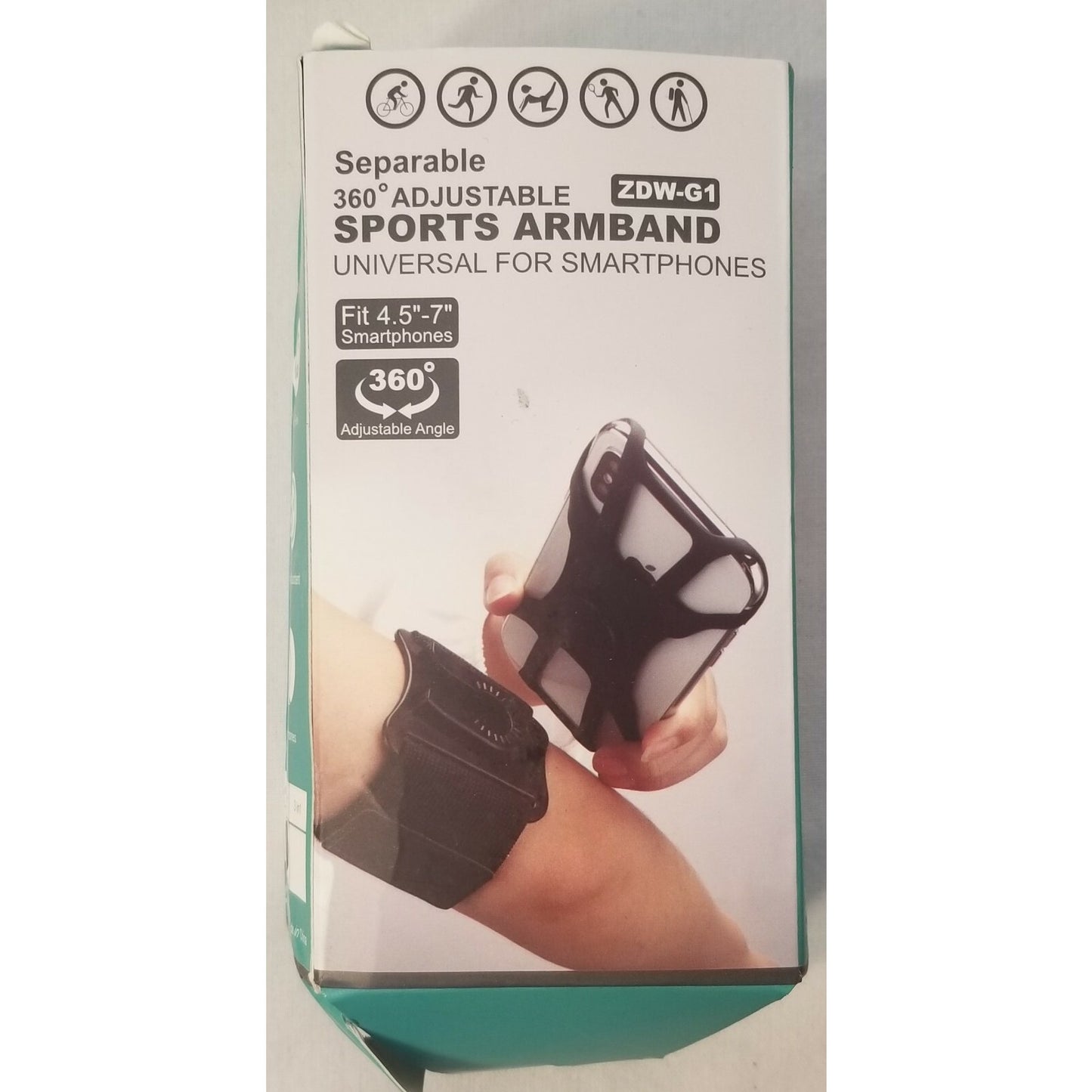 Removable -Rotating Wristband -For SmartPhone -Sports/Outdoor/Fitness Wrist etc.