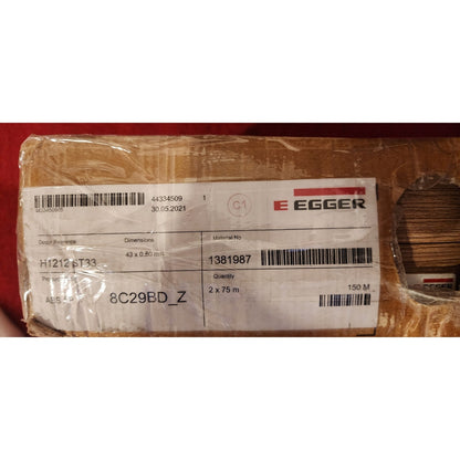 H1212 ST33 Oak (Design) - Laminate Edging - 43 X .8 mm - 1.69 X .031" - 150 M