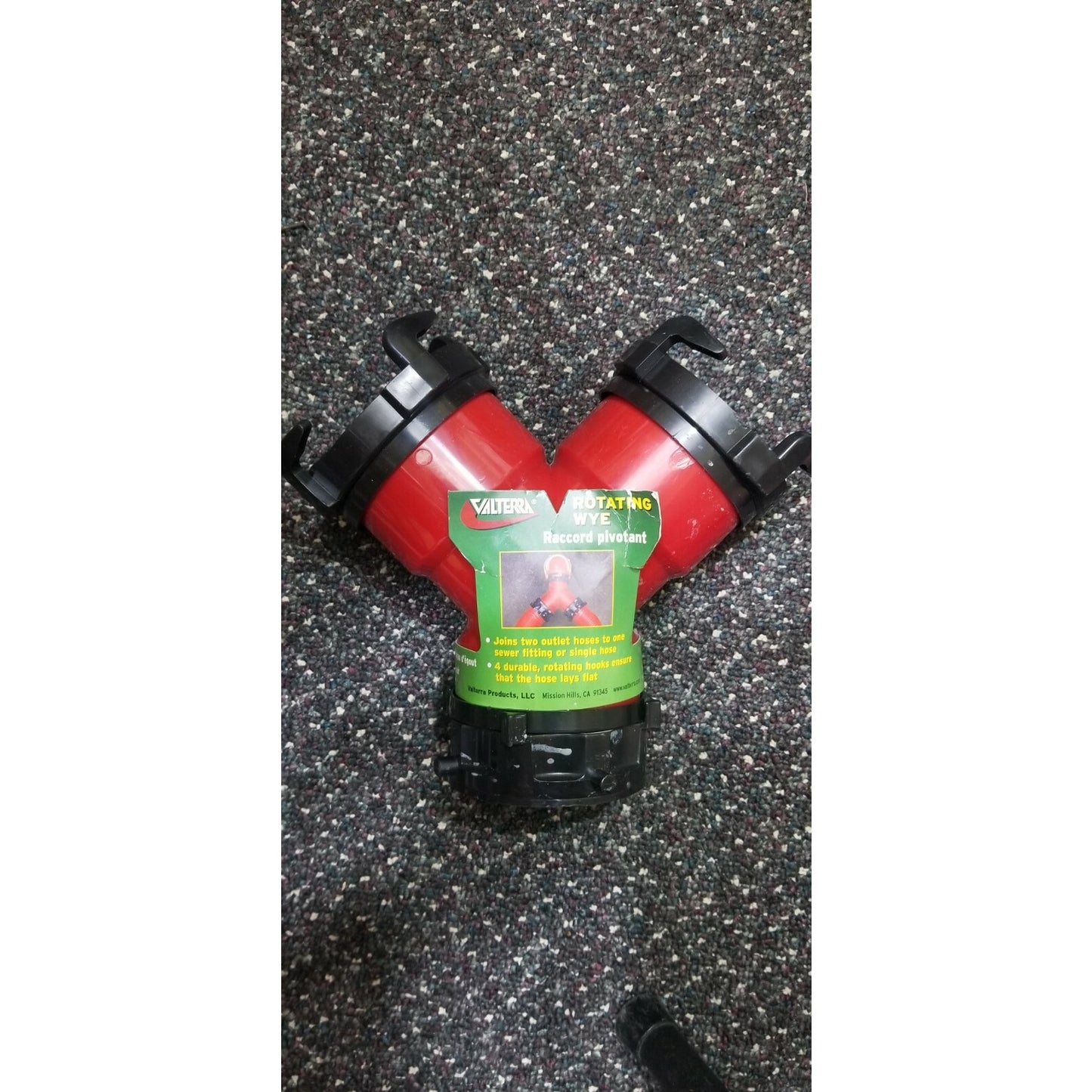 Go Power Valterra F02-2030 Rotating Wye - 3" Red - New - Free Shipping