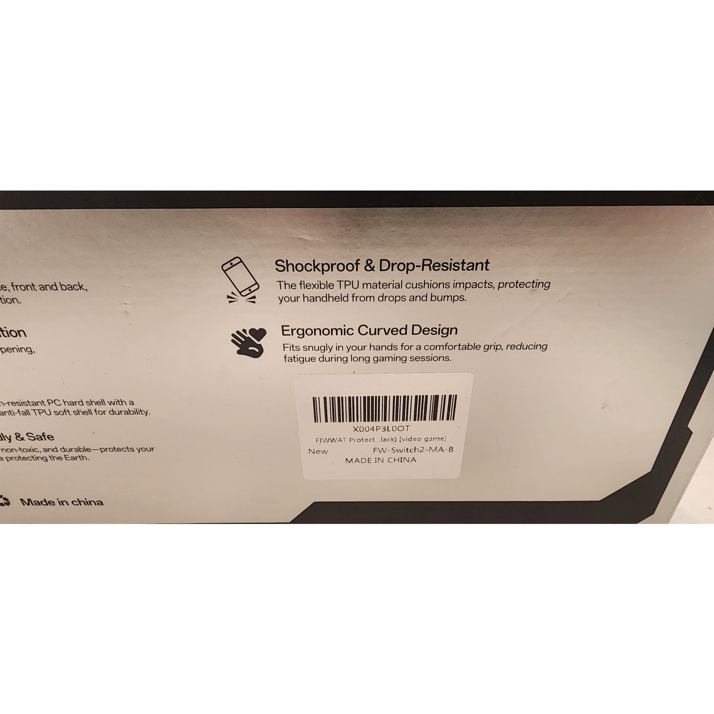 Rugged Armored Full-Body Case for Nintendo Switch 2 (2025) - Black