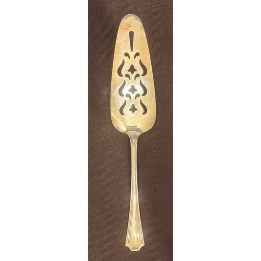 Vintage EPNS Silverplate Cake Pie Server Spatula Pastry Server 10 In Hallmarked
