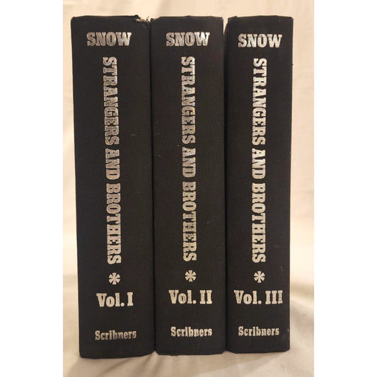Strangers and Brothers - Volumes I, II, and III - C.P. Snow - Scribers