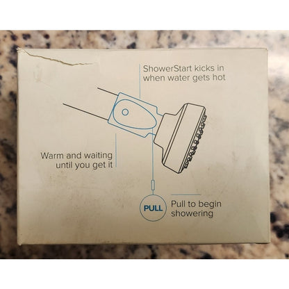 Evolve Single‑Function Shower Head with ShowerStart TSV – Water‑Saving Design