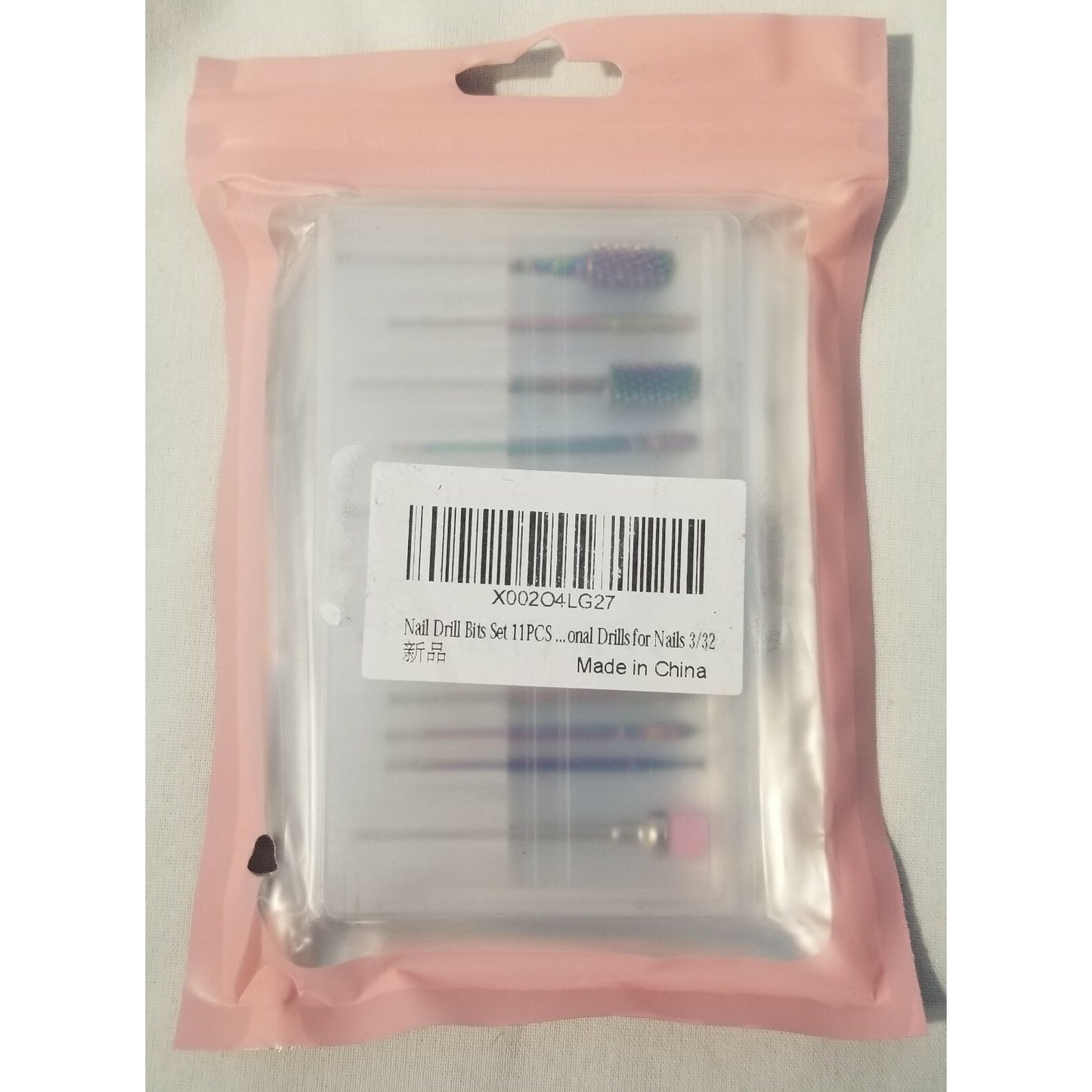 11Pcs Manicure Nail Drill Bits - Cuticle Burr Kits - Files - New in original pkg