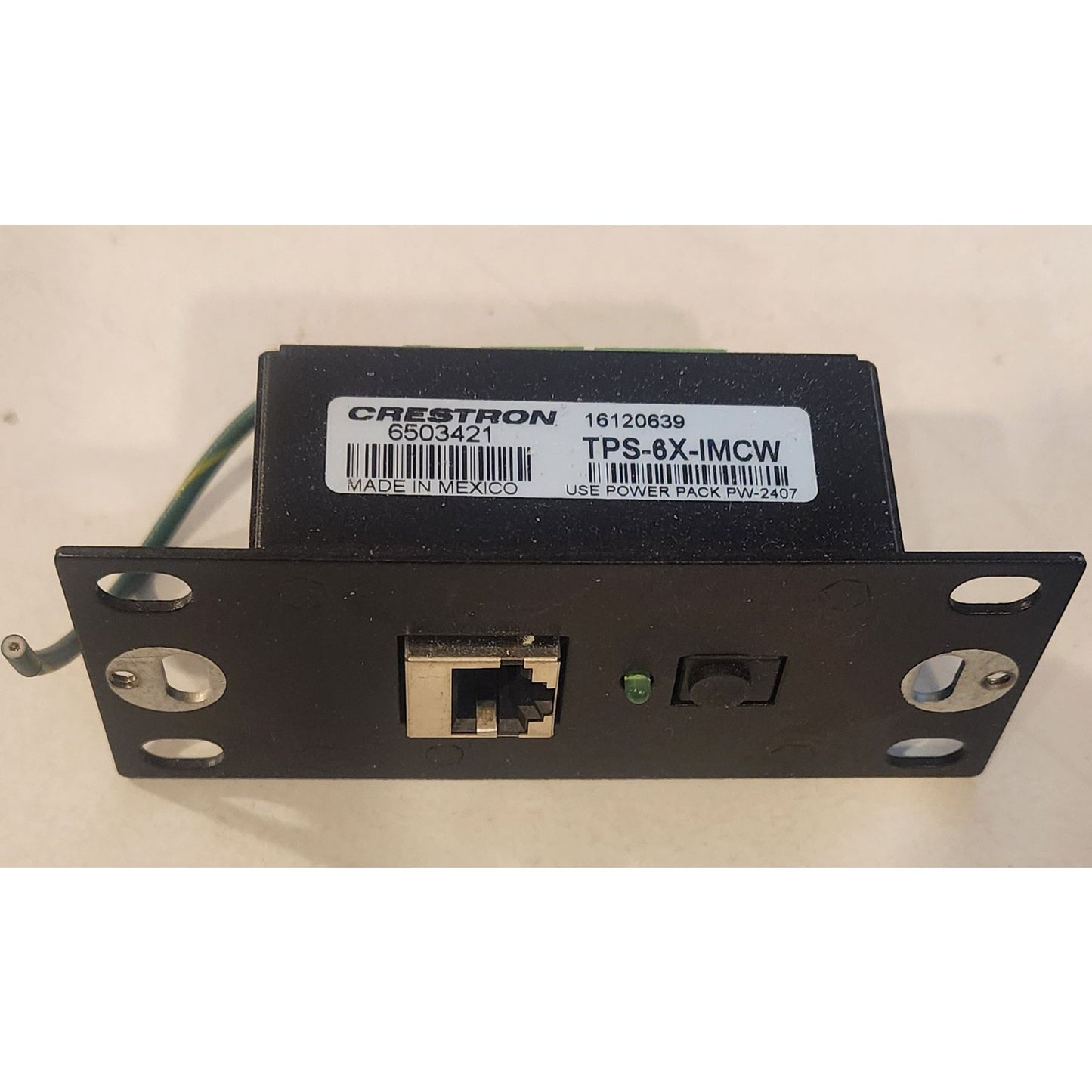 Crestron TPS‑6X‑IMCW Interface Module – AV Control – Tested/Working