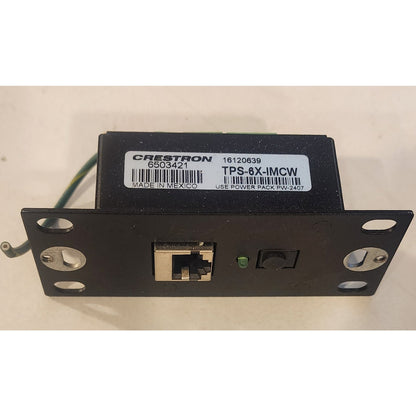 Crestron TPS‑6X‑IMCW Interface Module – AV Control – Tested/Working