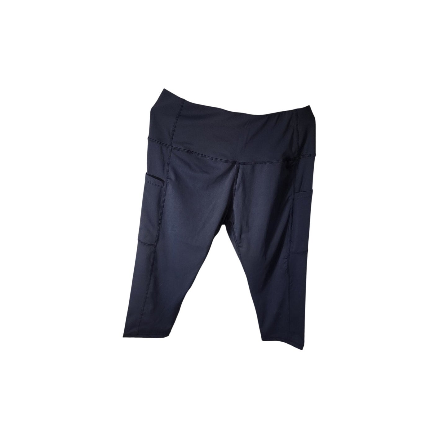 Women’s XL Navy Leggings uiuouipeu High‑Rise Stretch Athletic Pants NWT