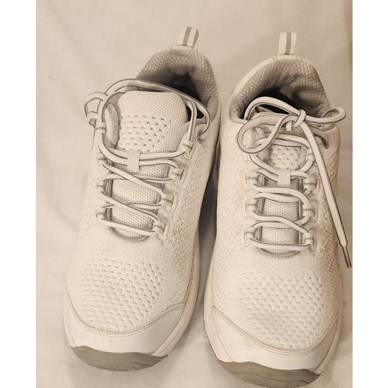 OrthoFeet Wander Women’s 8.5 White Orthopedic Comfort Shoes with Insoles