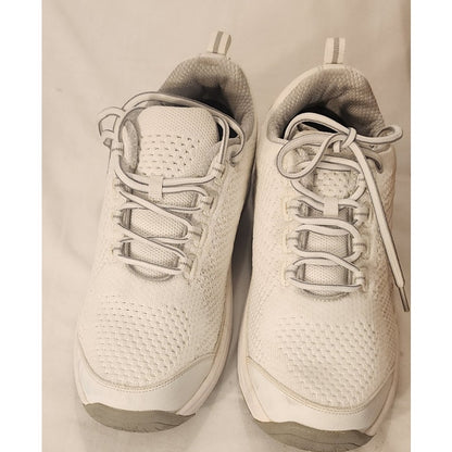 OrthoFeet Wander Women’s 8.5 White Orthopedic Comfort Shoes with Insoles