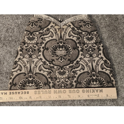 Vintage Renaissance Tapestry Purse Horsemen Raised Pattern Evening Handbag
