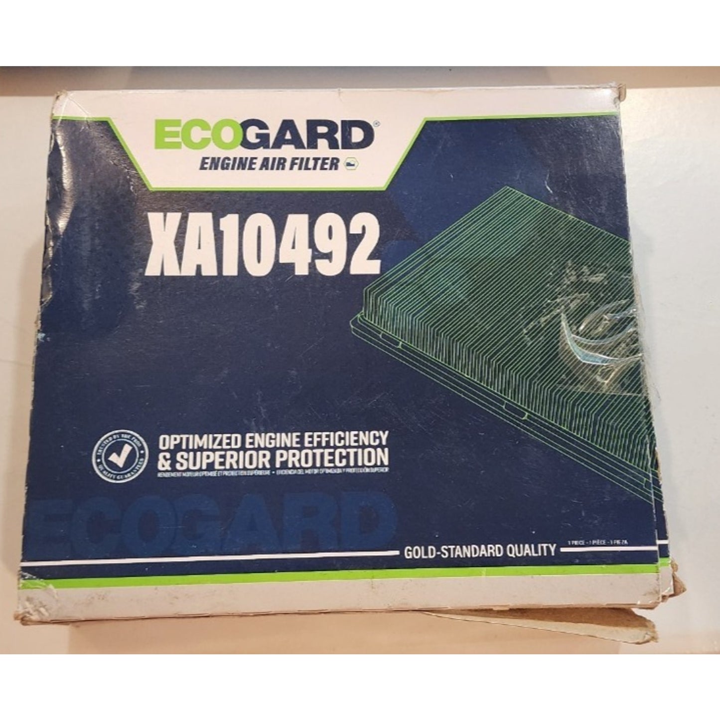 ECOGARD - XA10492 - Premium Engine Air Filter - Fits 2017-2024 Jeep Compass