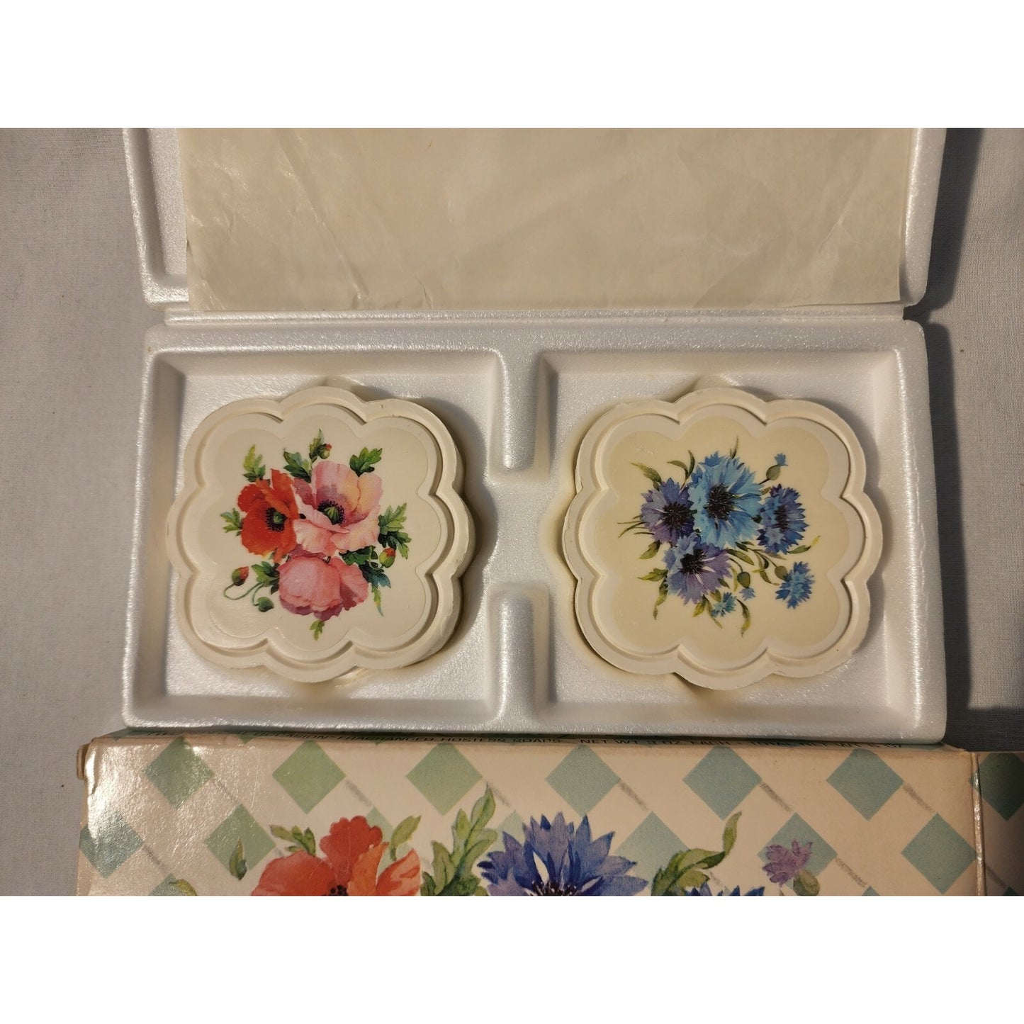 AVON - COUNTRY GARDEN - WILDFLOWERS - HOSTESS SOAPS - 3 oz. each