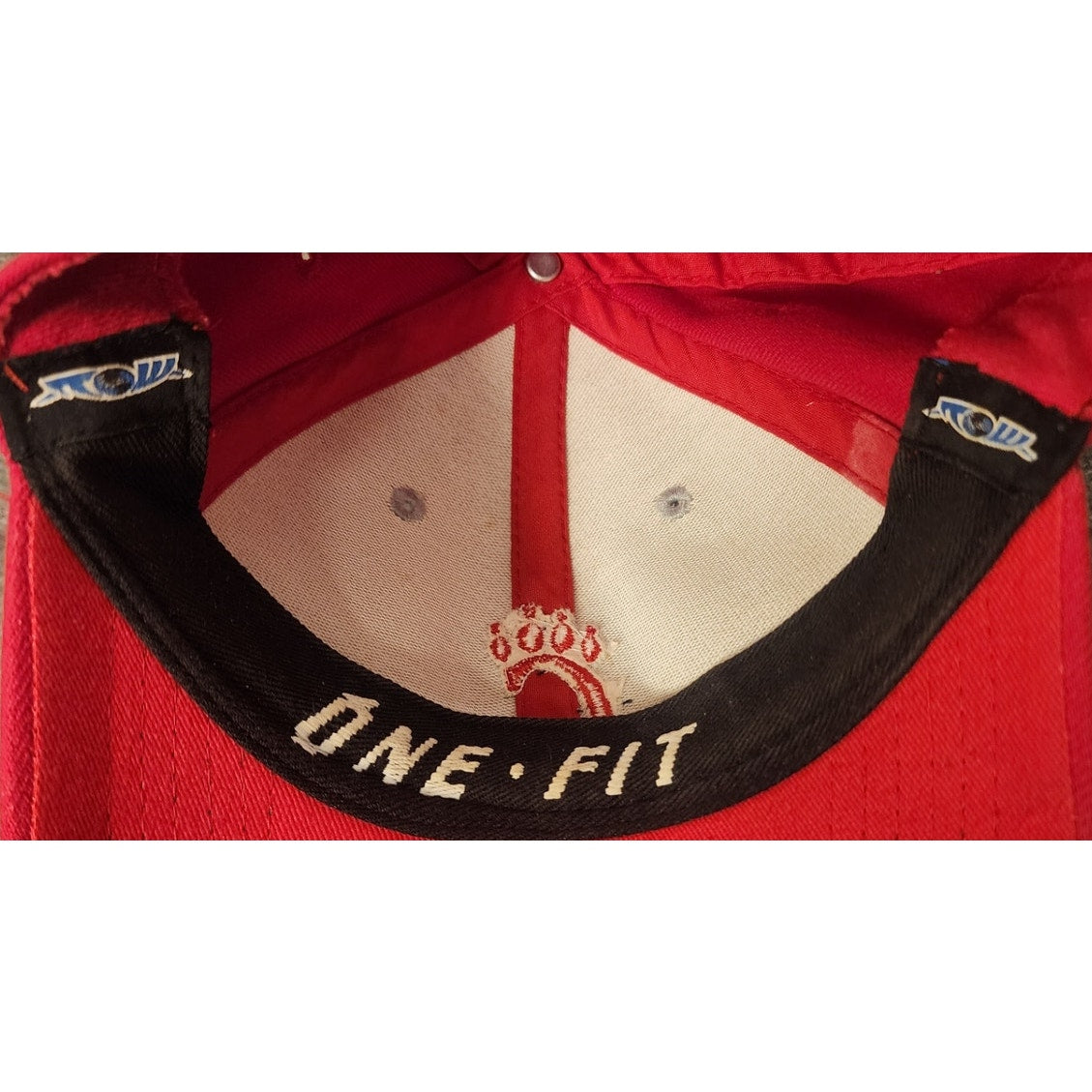 Cincinnati Bearcats Top Of The World Flex Fit Hat Cap Size M L Red White NCAA