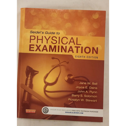 Seidel's Guide to Physical Examination 8th Edition Hardcover - Very Good