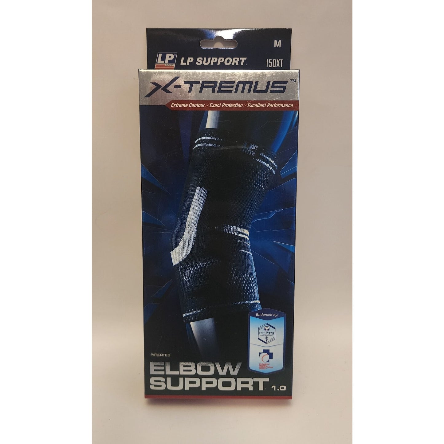 X-tremus- Elbow Support 1.0 - Size Medium - LP support - Black - 150 XT - New