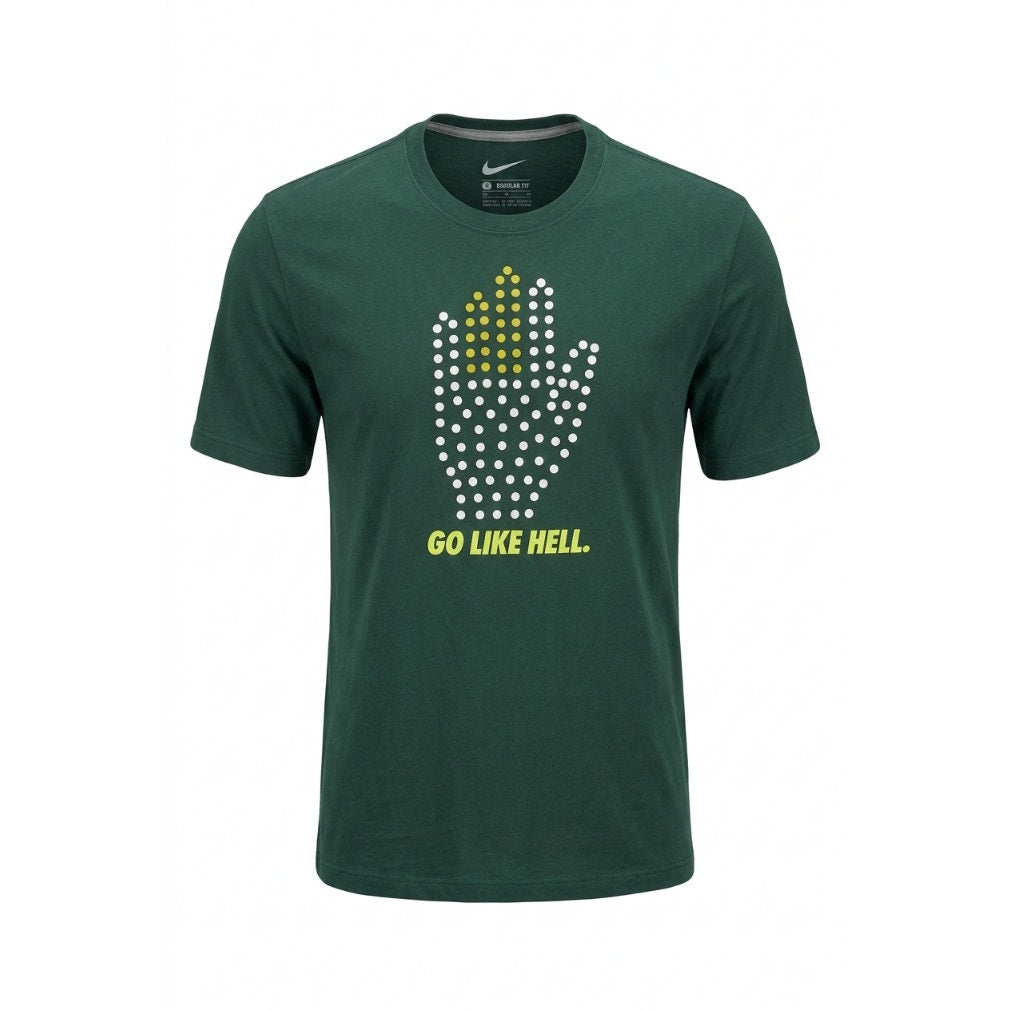 Nike Go Like Hell T‑Shirt XXL Green Graphic Tee Good Shape