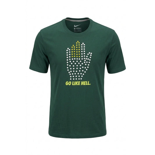 Nike Go Like Hell T‑Shirt XXL Green Graphic Tee Good Shape