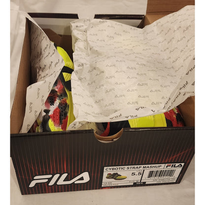 FILA Cybotic Strap Mashup Kids Sneakers Size 5.5 – New With Box