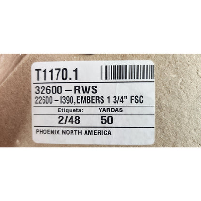 50 Yards - BRUSH FRINGE TRIM- 1.75" wide, Nice Earthy "EMBERS" Colors- New Spool