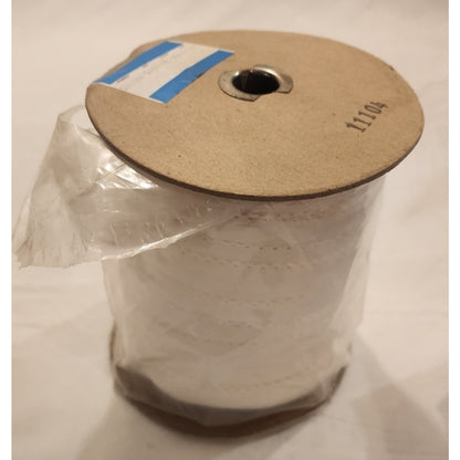 150 Yards (Spool) - stretch white 5/8" elastic - a little dusty from storage