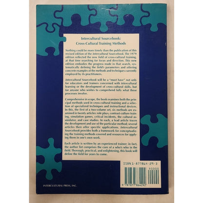 Intercultural Sourcebook Vol 1: Cross-Cultural Training Methods - Fowler