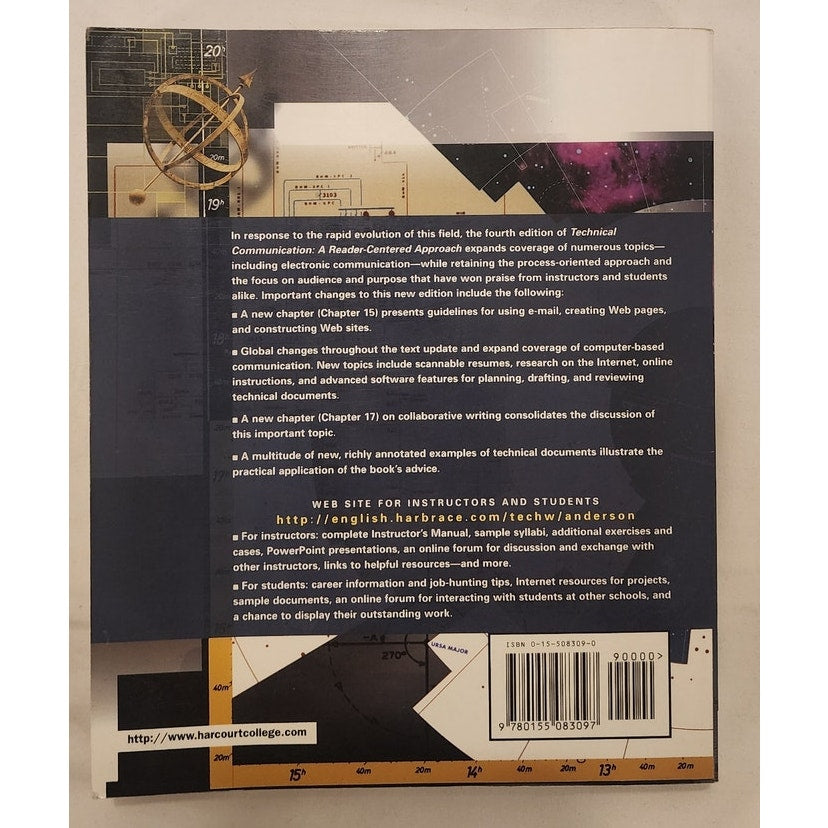 Technical Communication Reader‑Centered Approach 4th Ed Anderson
