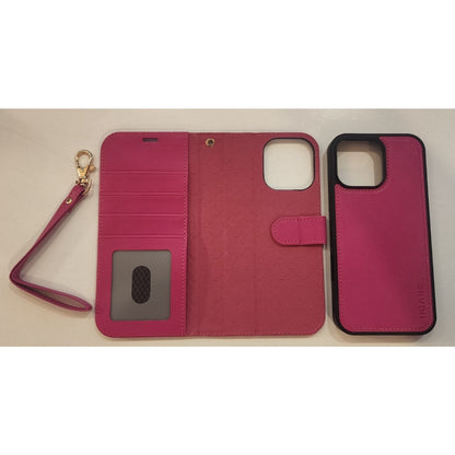 OCASE - Detachable magnetic Wallet Case - Rose - iPhone 2024-9