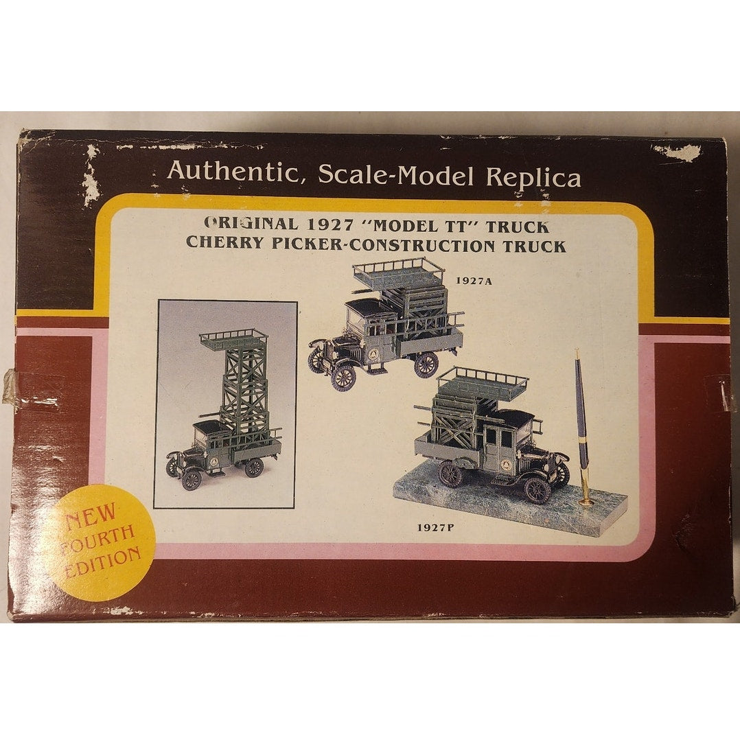 Bell System 1927 Ford Model TT Cherry Picker Truck – New in Box – Window Torn