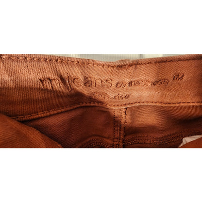 Maurices M Jeans XL Rust High Rise 4-Button Fly Stretch Denim