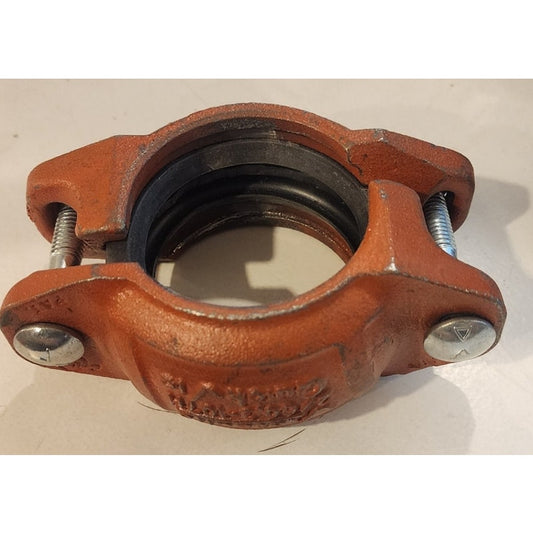 Victaulic Style 107H 2" QuickVic Rigid Pipe Grooved Coupling 2/60.3 Pre-Assembled
