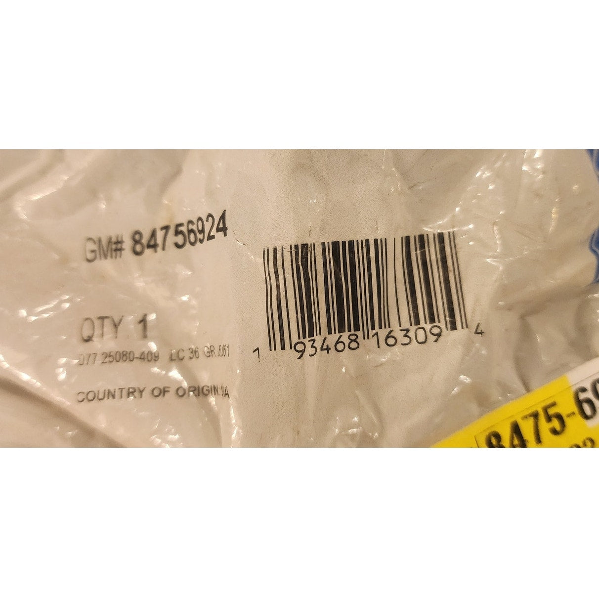: New Genuine OEM GM Front Axle Shaft Seal 84756924 Fits 20-25 Silverado Sierra