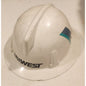 Vintage US West Communications Lineman Hard Hat Authentic MSA V-Gard Helmet