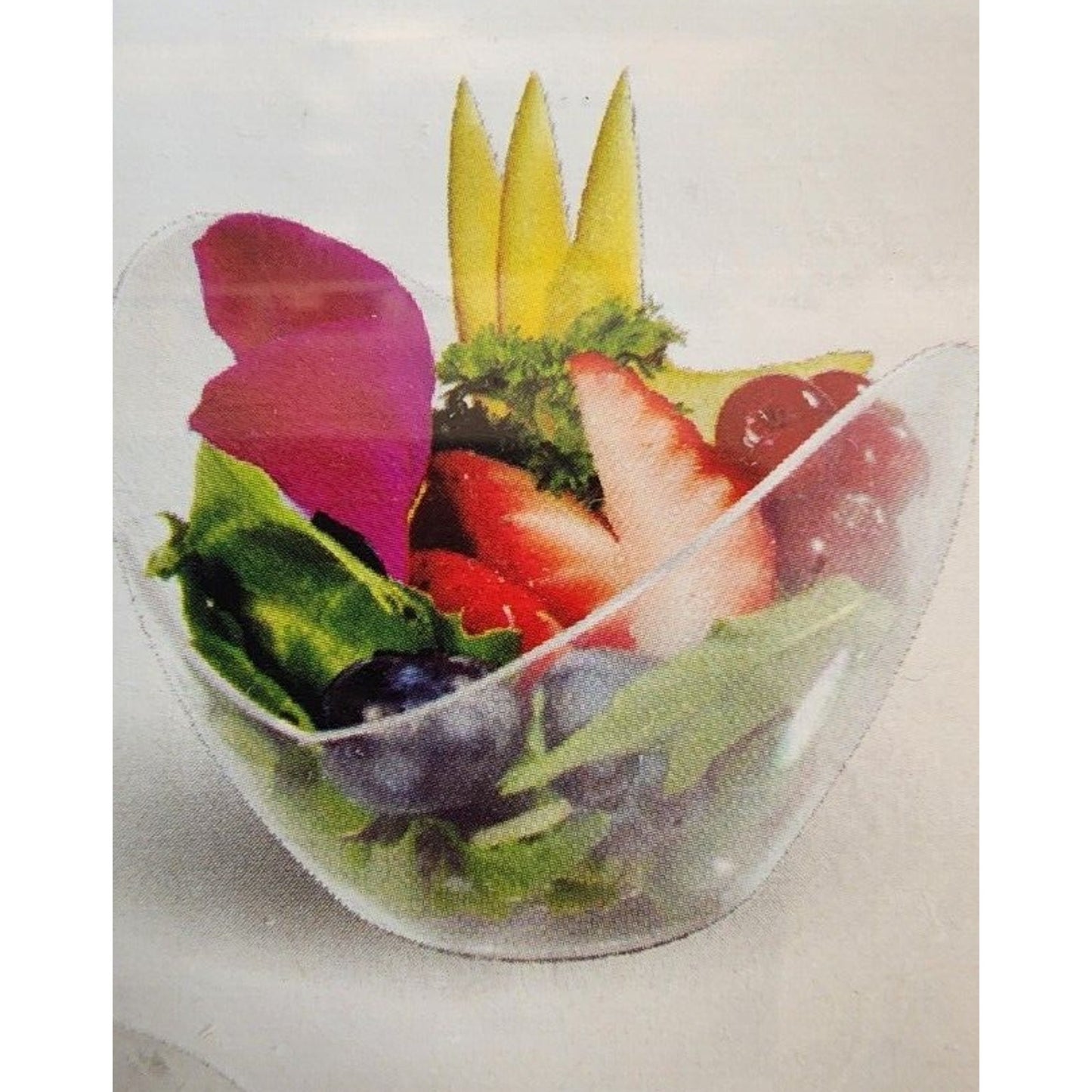 Fineline Settings Tiny Clear Plastic Tureens, 3.5 x 2.6 inch- 240 piece -6302-CL
