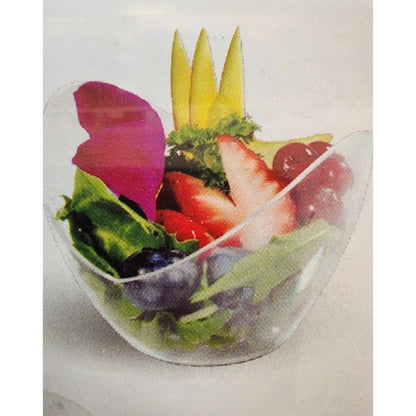 Fineline Settings Tiny Clear Plastic Tureens, 3.5 x 2.6 inch- 240 piece -6302-CL