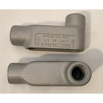 Appleton - LB17 - FM7 - 1/2" Conduit Body - Free Shipping in USA