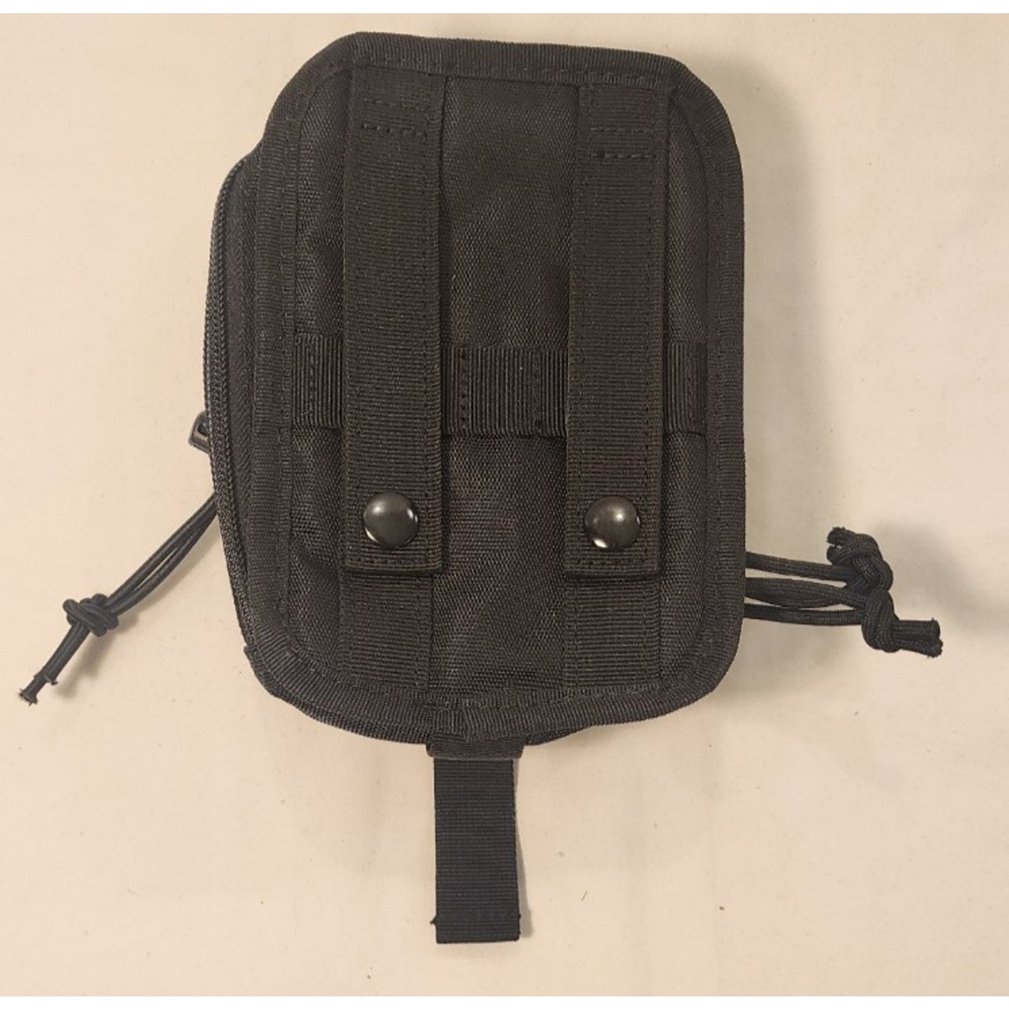 Small Pouch - Camera Bag - 7" X 5" - Micro Case - Multiple Compartments (Black)