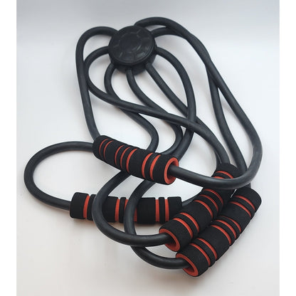 Vivilife -Spider Cross Resistance Band Kit - For An Active Lifestyle. Black/Red