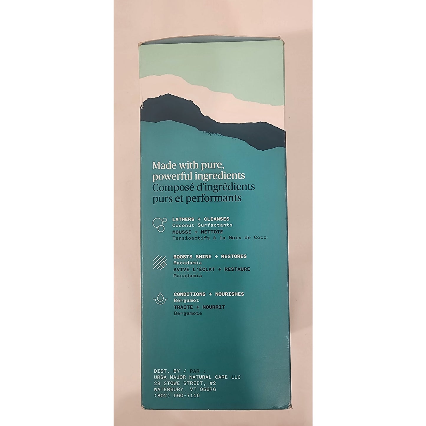 Ursa Major Go Easy Shampoo 10 oz – Natural Sulfate‑Free Clean Haircare – NEW