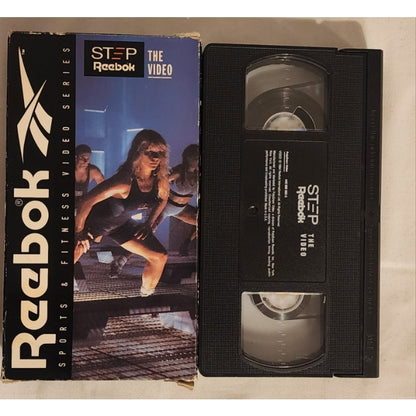 STEP Reebok The Video VHS Vintage Fitness Workout Tape