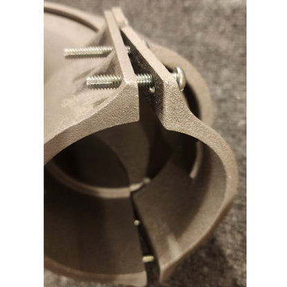 Bridgeport 814-DC2 4 in. 90 Deg FMC Connector Flexible Metal Conduit Fitting NIB