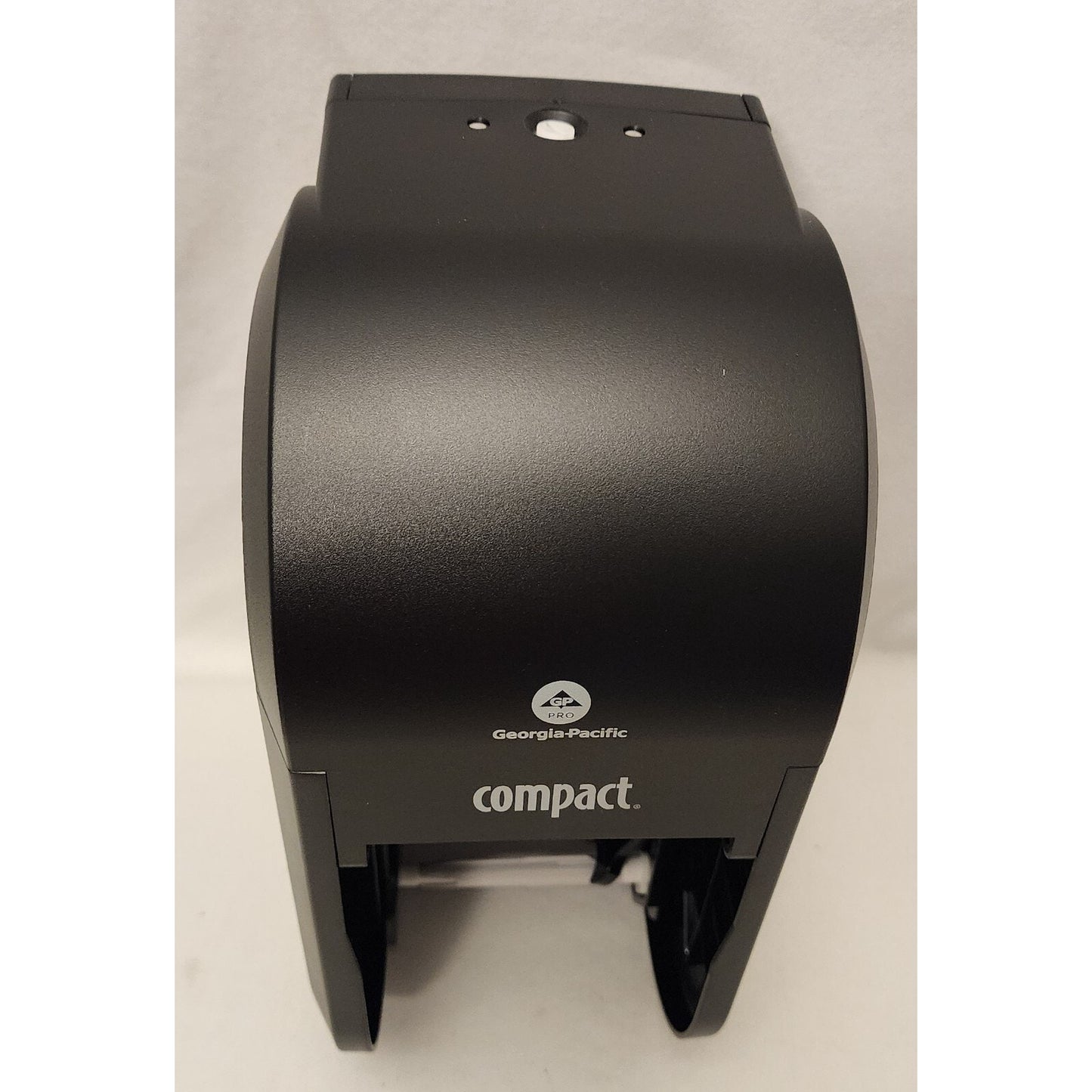 GP Pro - Compact 2 Roll Vertical Tissue (Toilet Paper) Dispenser - Black