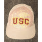 USC Trojans Top Of The World Flex Fit Hat Cap Size M L White Gold NCAA