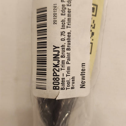 Bates Choice Pro - Trimmer Brush - 0.75 Inch Edger Painting Tool - Yellow-Black