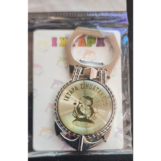 New Bottle Opener - IXTAPA ZIHUATANEJO - with dolphins