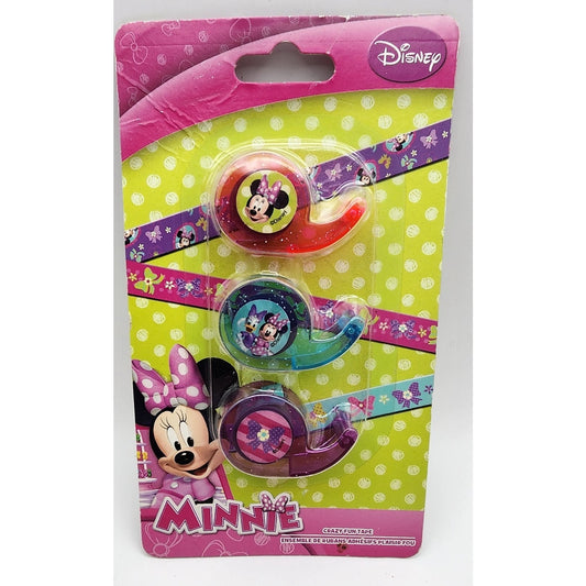 3 PK Disney - Minnie Mouse - Fun Tape Set - Toy, Scrapbook, Arts & Crafts Kids