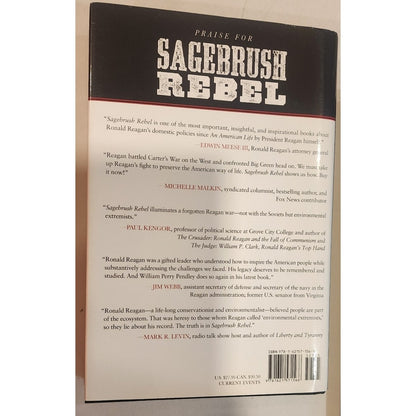 Sagebrush Rebel by William Perry Pendley Hardcover – Reagan Environmental Policy