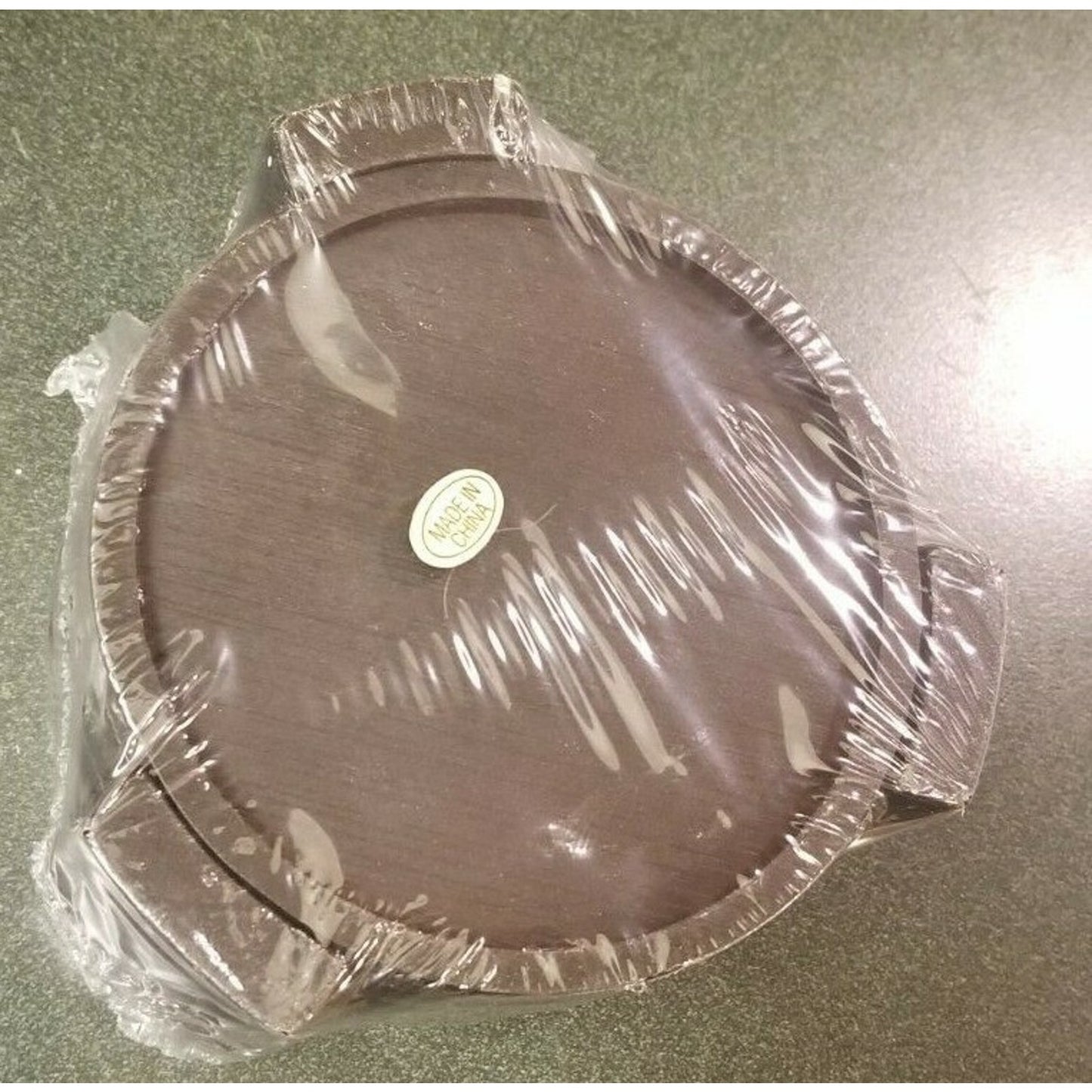 EB Wood Coaster Set - NEW in original wrapping. FREE SHIP IN USA