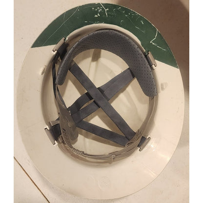 Vintage US West Communications Lineman Hard Hat Authentic MSA V-Gard Helmet